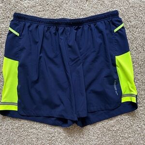 Brooks running shorts for men in size L